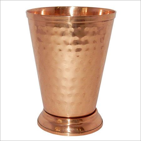 Hammered Copper Moscow Mule Mint Julep Cup