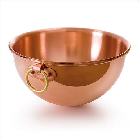 Copper Bowl With Hanging Ring