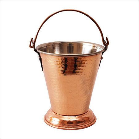 Able Serving Copper Bucket